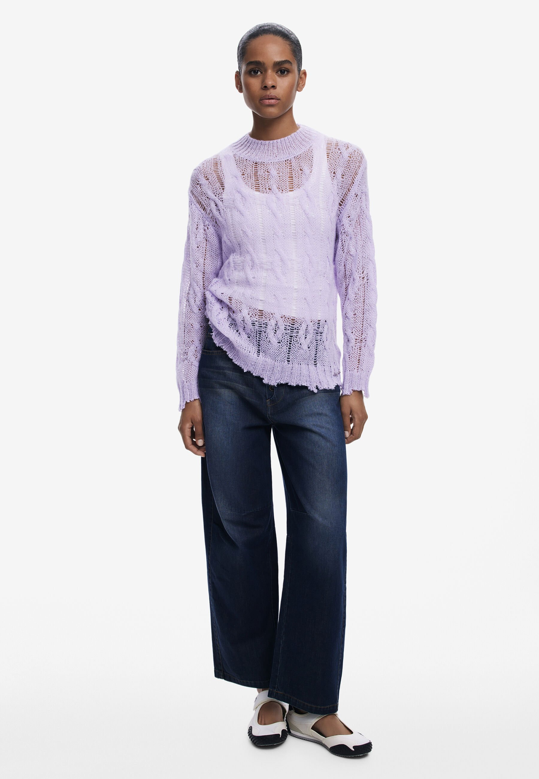 Desigual Pullover - lila