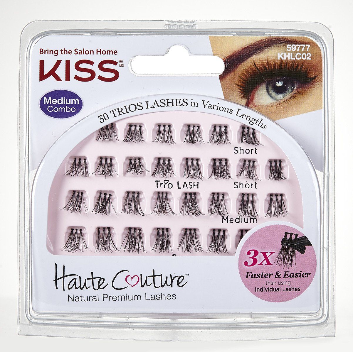 Haute Couture Trio Lashes Umjetne trepavice Umjetne trepavice