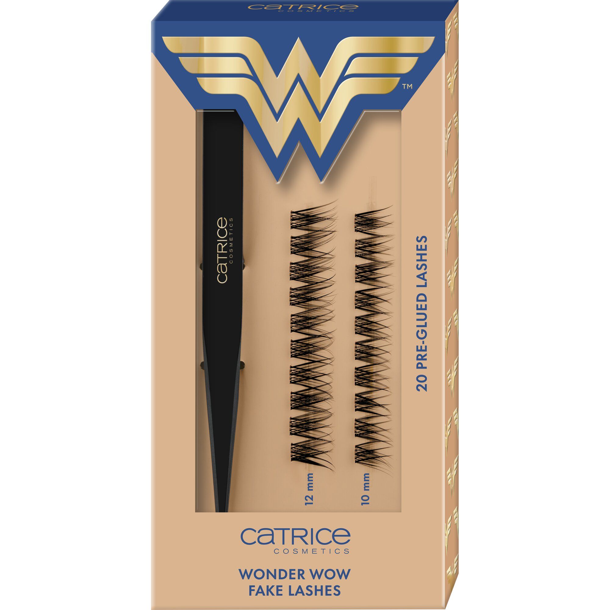 Wonder Woman Wonder Wow mākslīgās skropstas Mākslīgās skropstas Mākslīgās skropstas