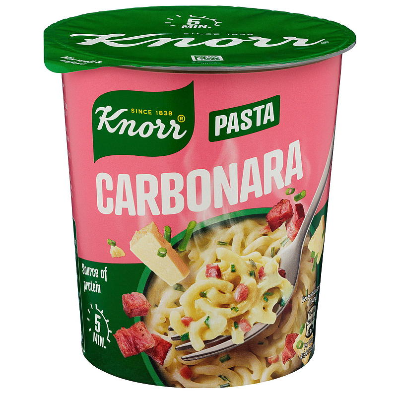 Knorr Carbonara 63 g snackskopp Knorr