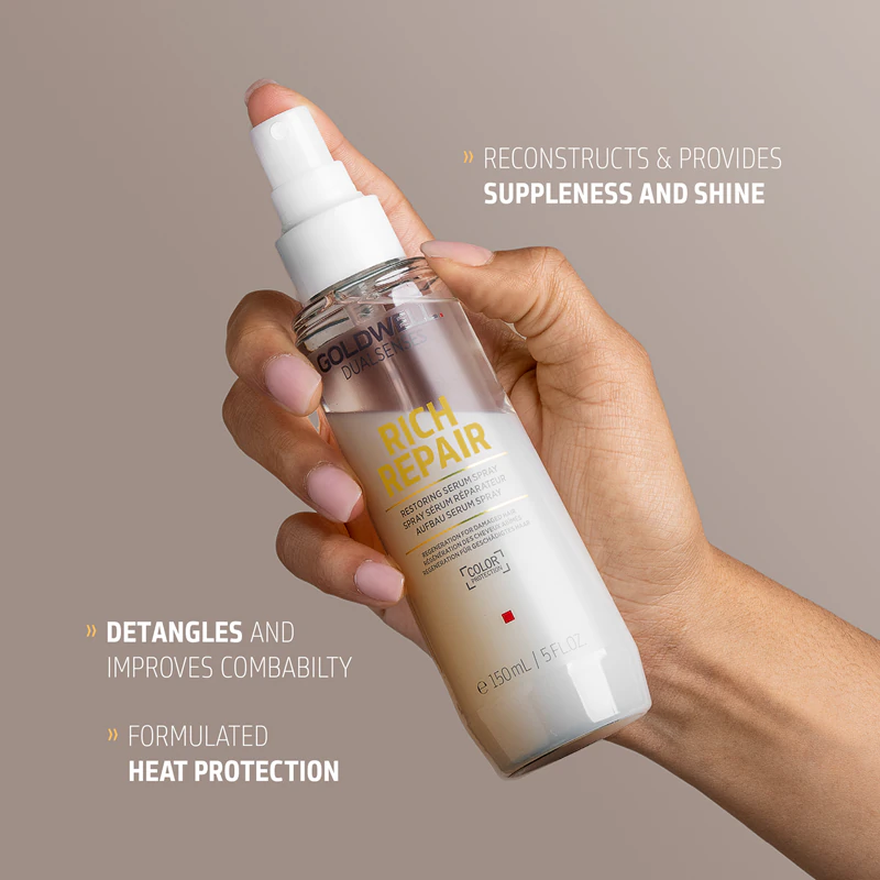 Goldwell Dualsenses Rich Repair bezoplachové sprejové sérum pre poškodené vlasy
