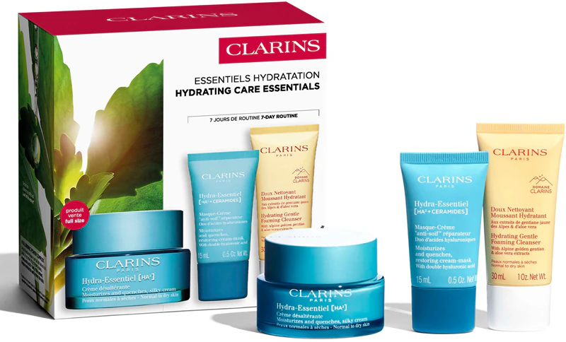 Clarins Hydra-Essentiel [HA²] Collectie Cadeauset voor alle huidtypen