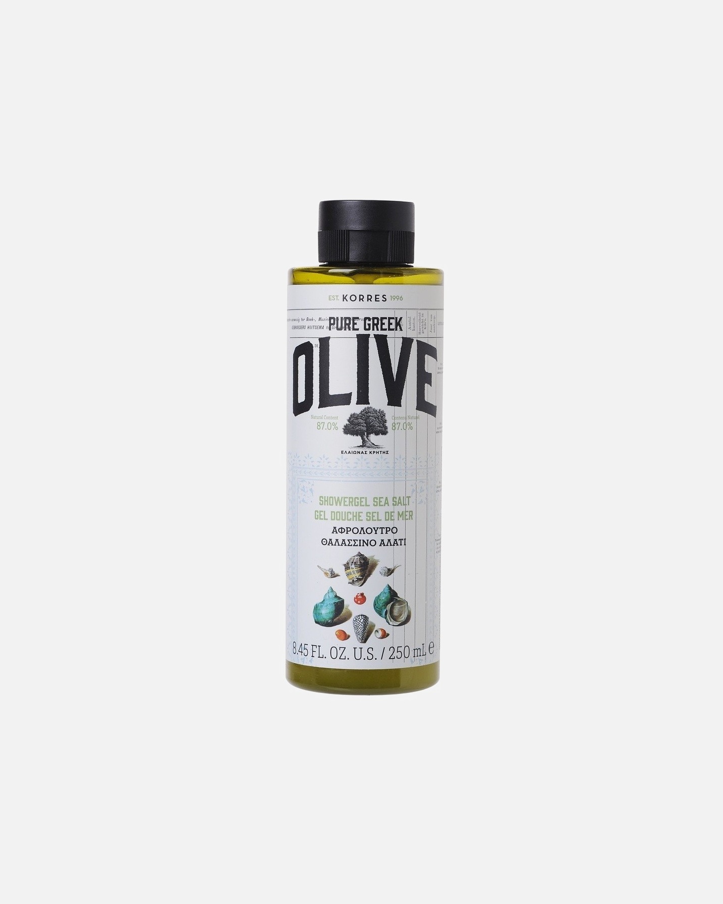 Korres Duschgel mit Olive und Meersalz – 250 ml