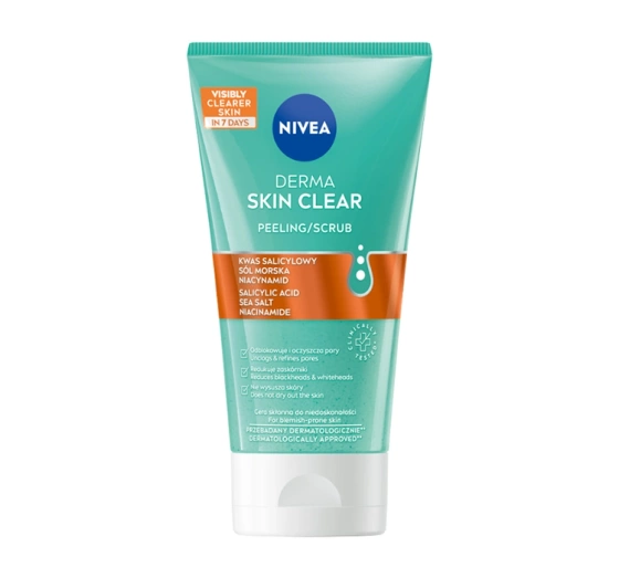 NIVEA Derma Skin Clear peeling przeciw niedoskonałościom 150 ml