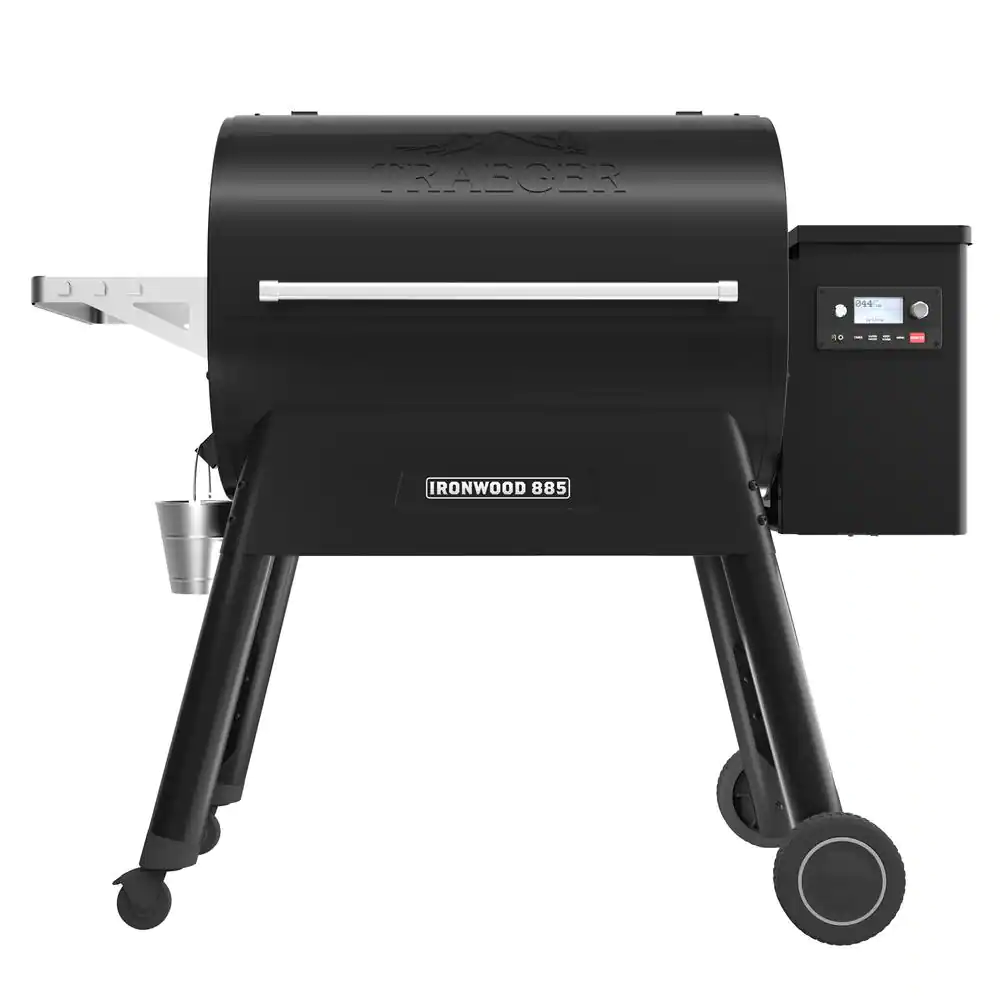 Grill pelletowy i wędzarnia Ironwood 885 Wifi w kolorze czarnym