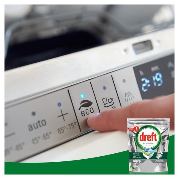 Dreft Platinum All-in-One Lemon kapsule za perilicu posuđa<br>170 komada