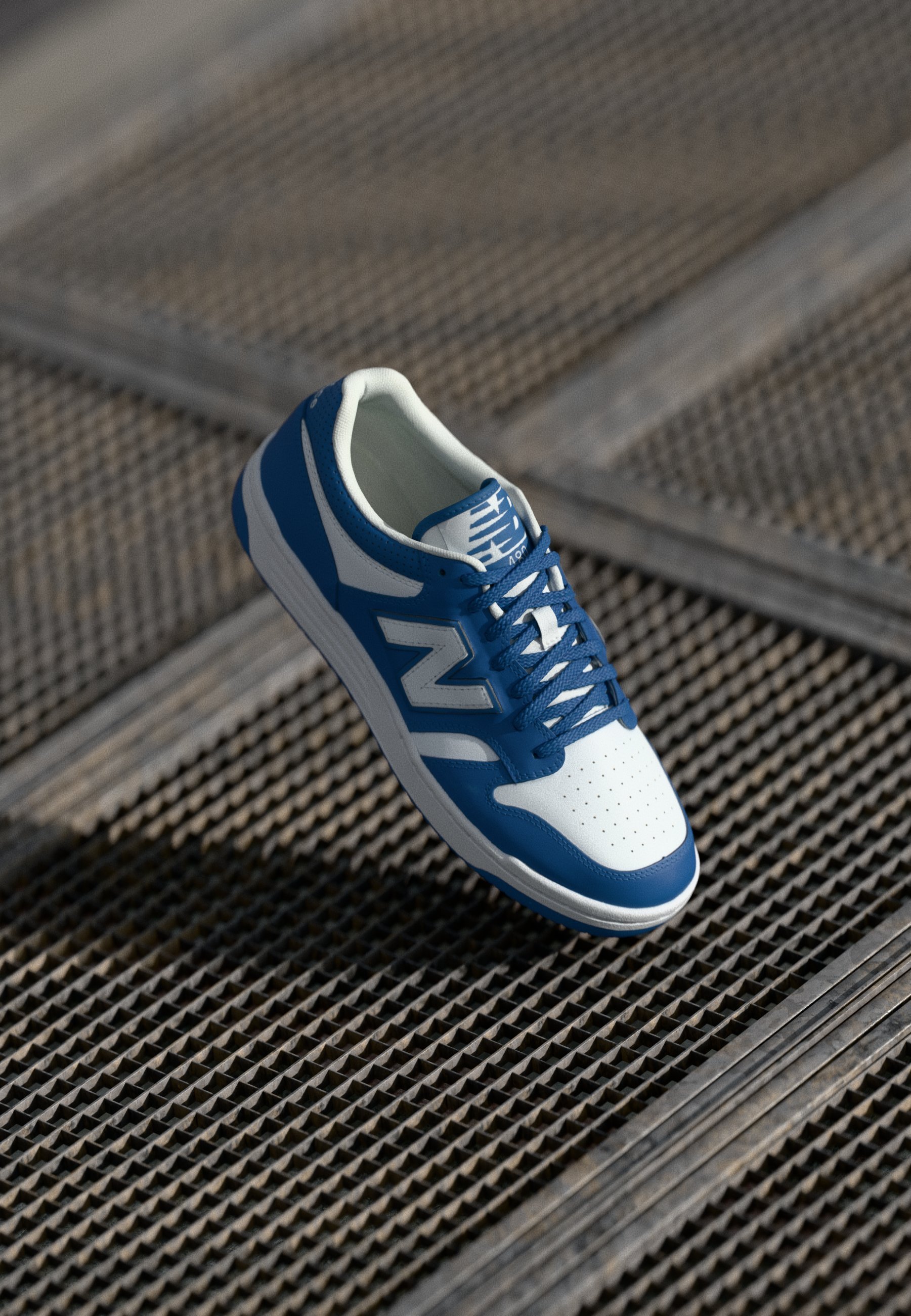 New Balance BB480 UNISEXE - Baskets - noir/bleu turquoise
