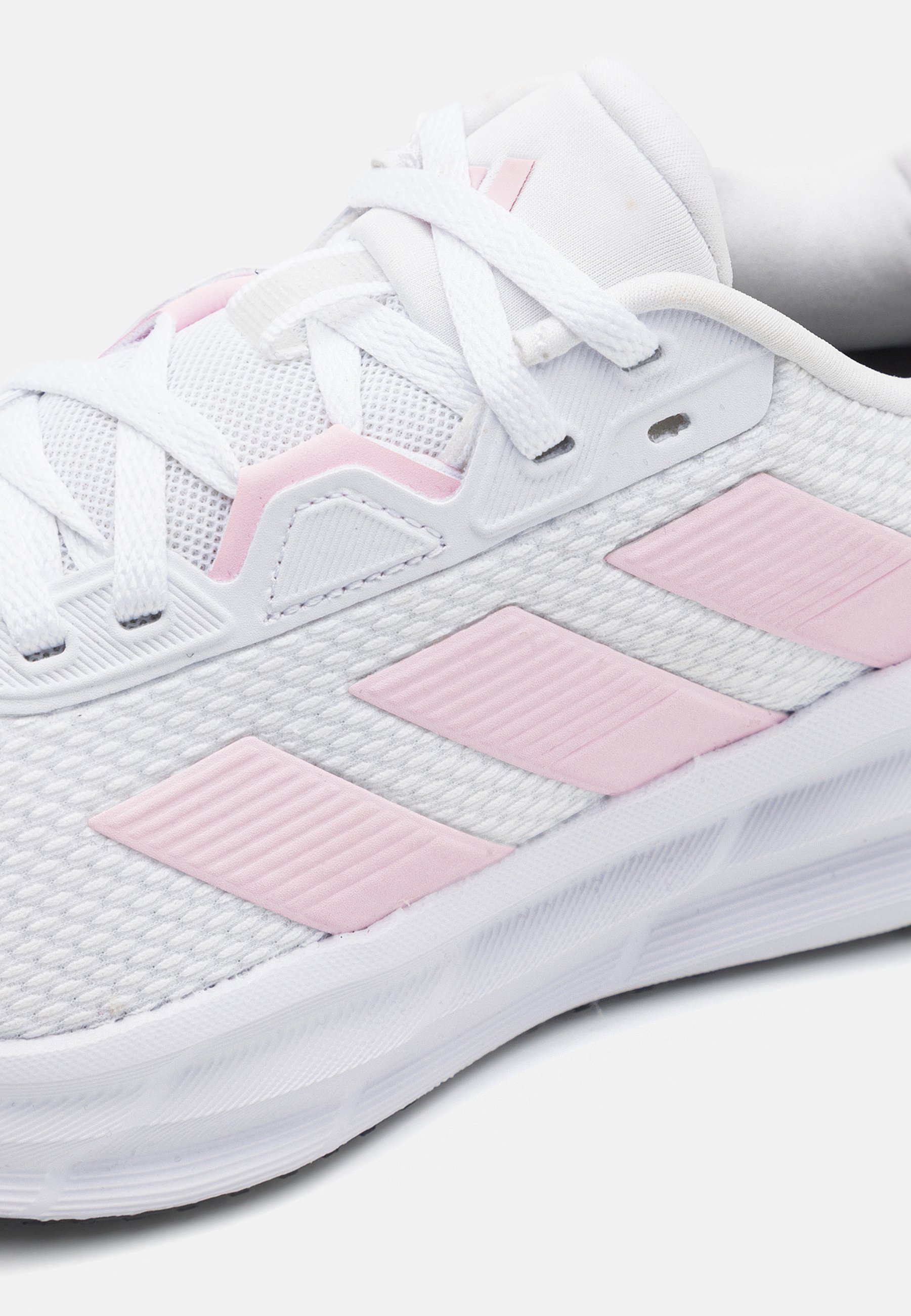 adidas Performance GALAXY 7 - Hardloopschoenen voor op de weg - schoenen wit/lichtroze/zwart