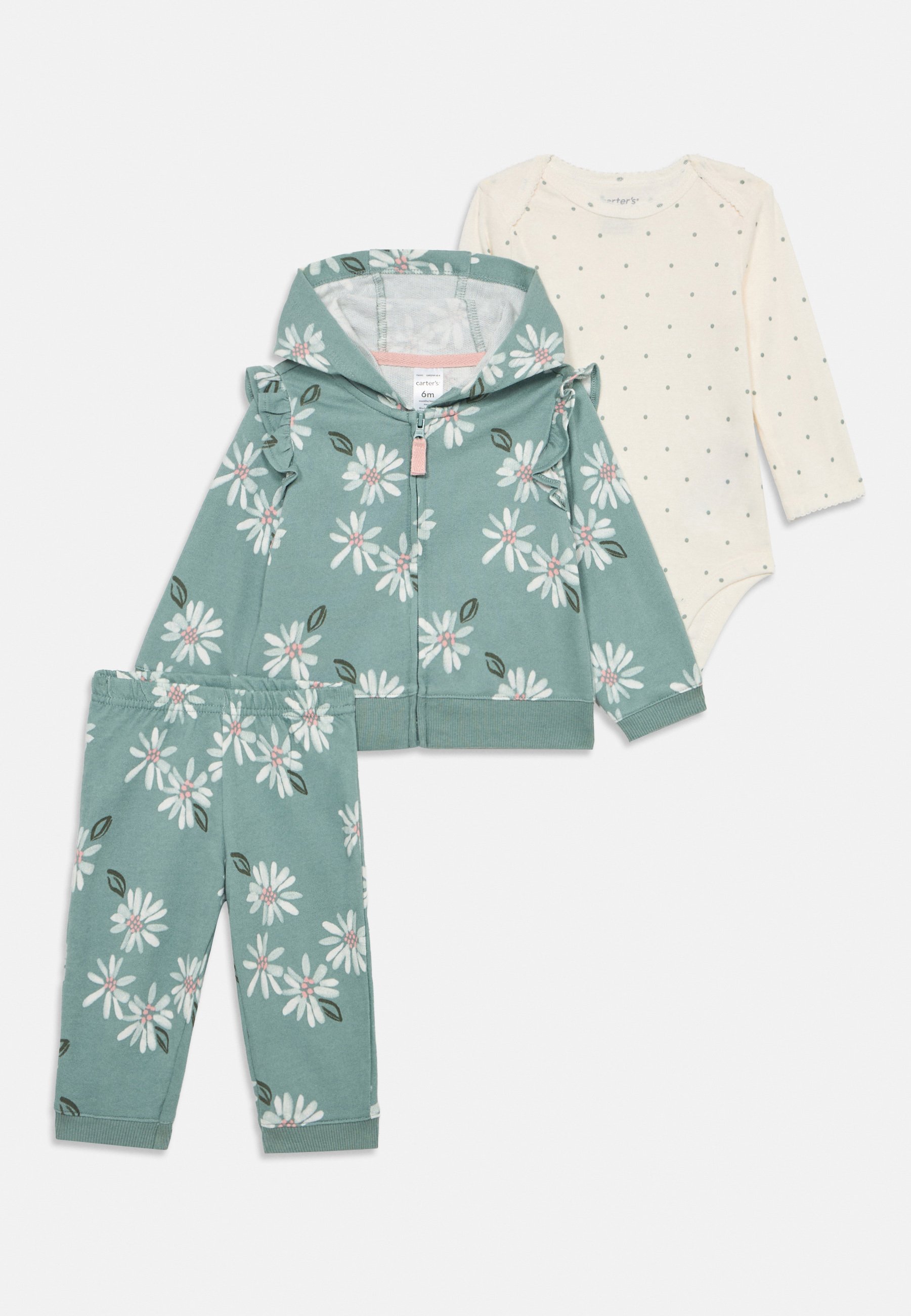 Carter's SET - Lichaam - groen/gebroken wit