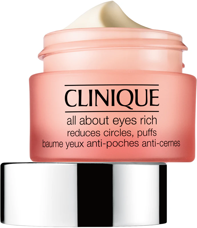 Clinique All About Eyes™ Creme Hidratante Rico para Olhos, Reduz Inchaço e Olheiras