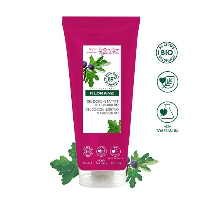 KLORANE Gel de banho nutritivo com folhas de figo 200 ml