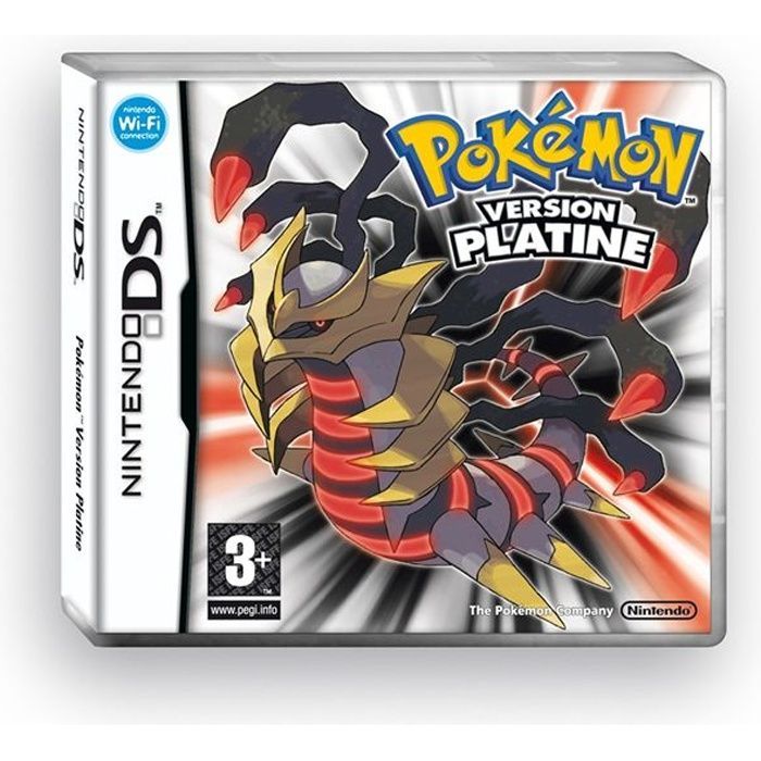 POKéMON : version Platine / JEU CONSOLE NINTENDO D