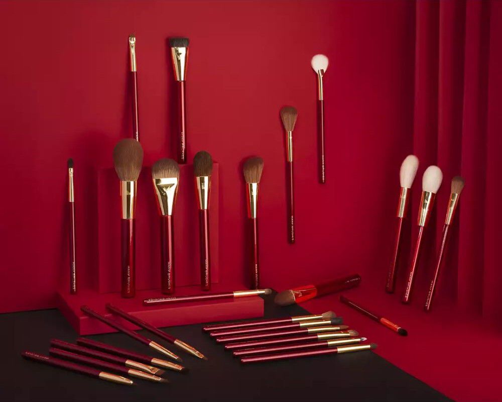 De nombreuses brosses haut de gamme