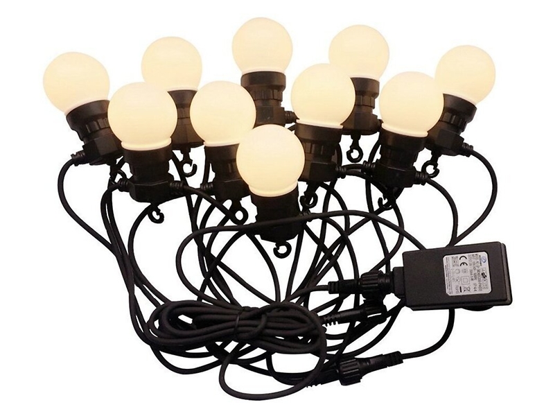 Girlanda  ogrodowa VT-70510 LED 5 m z tworzywa sztucznego czarna