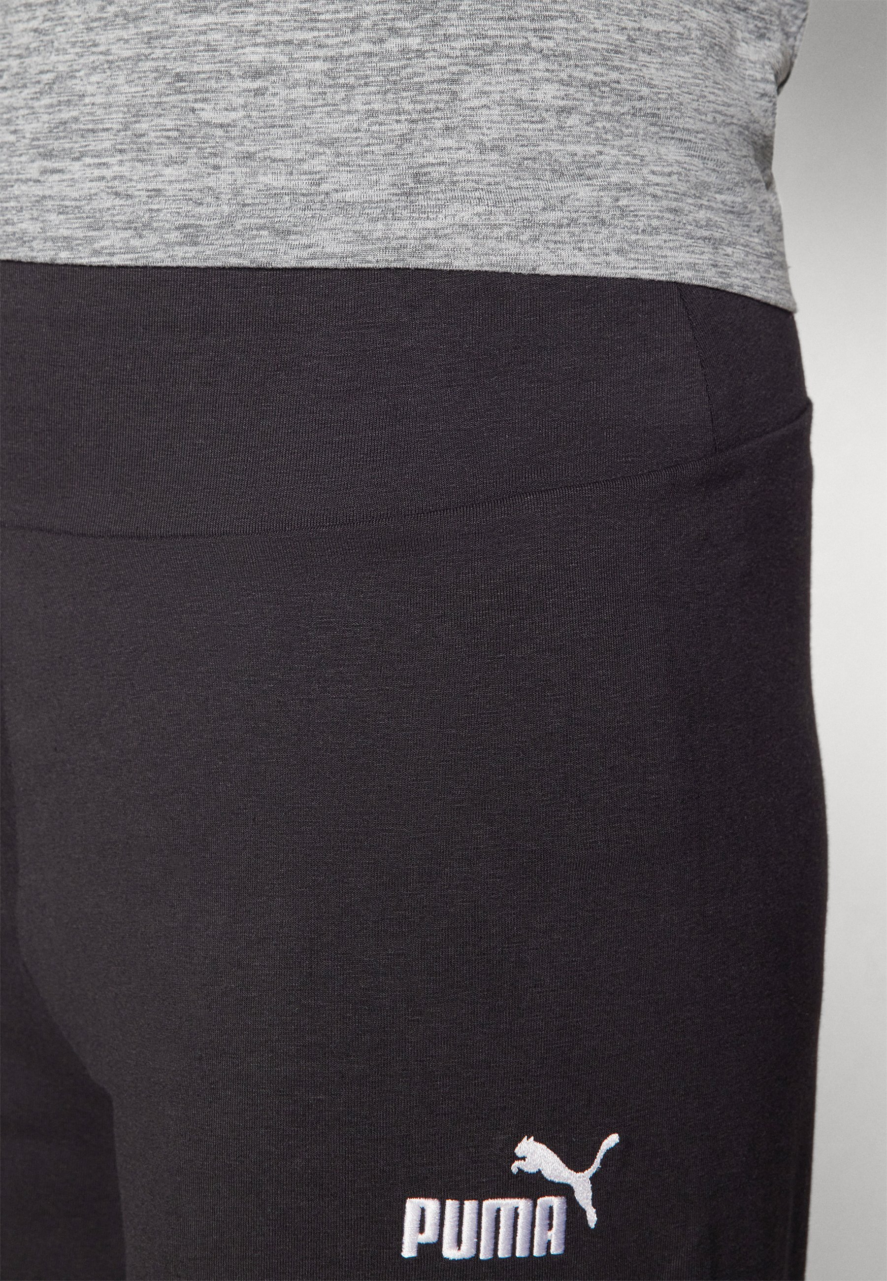 Legging droit taille haute Puma petit logo - Bas de survêtement - Noir