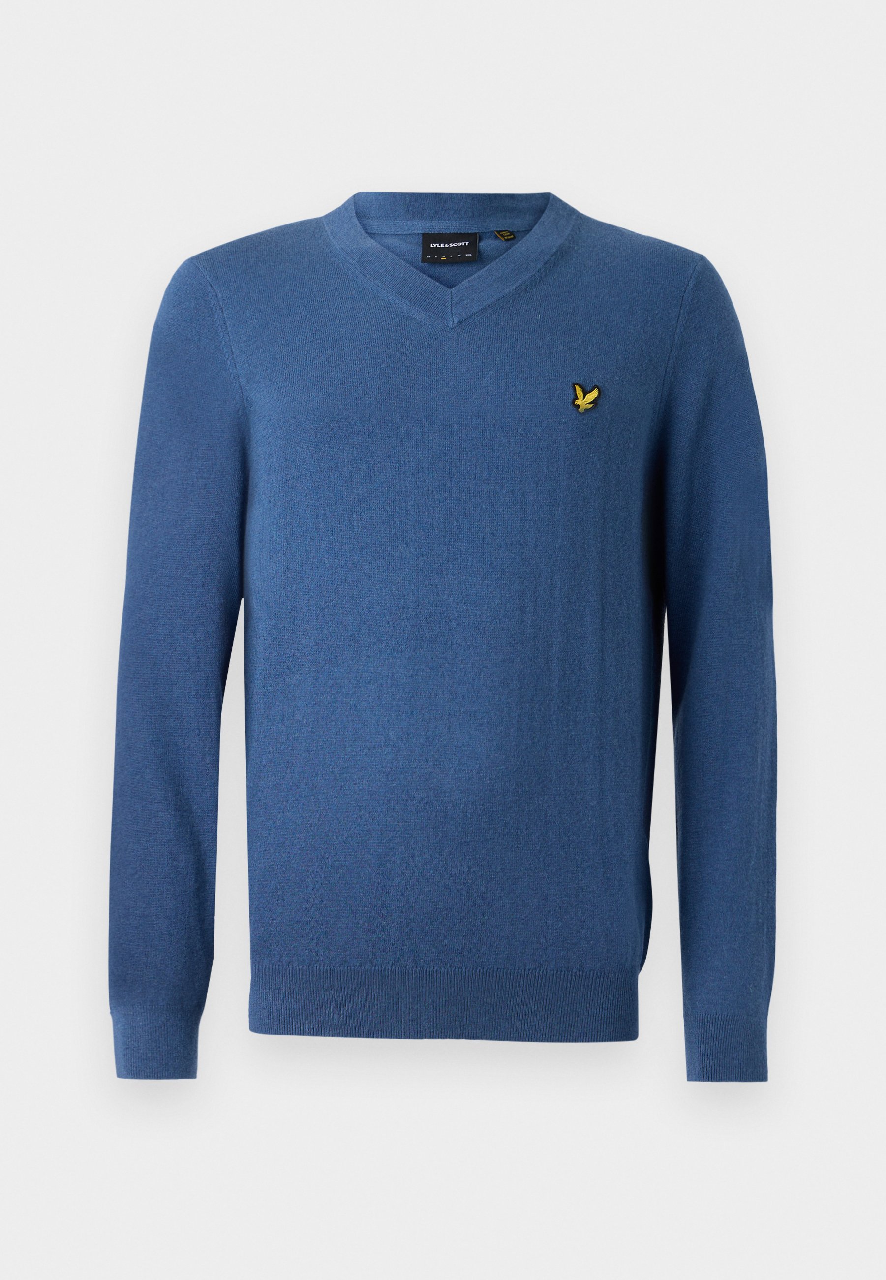 Lyle & Scott V NECK - Πουλόβερ - βαθιά νερά