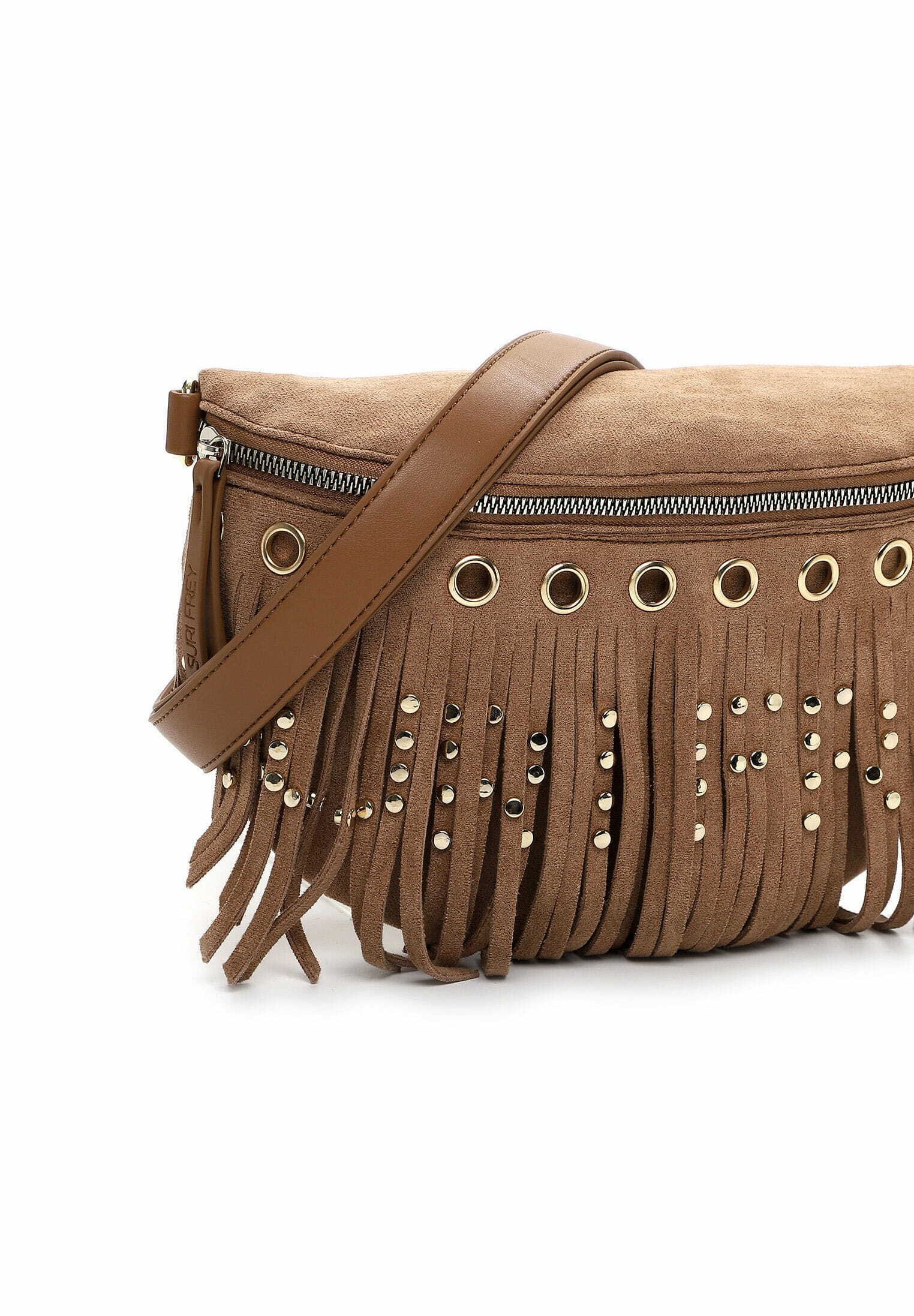 Sac bandoulière SURI FREY - taupe