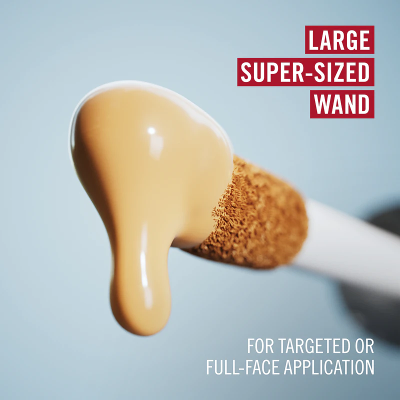 Corretivo multifuncional Rimmel com duração de 24 horas que reduz imperfeições.