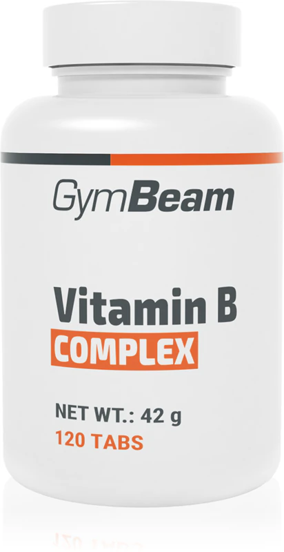 GymBeam Complexo de Vitaminas B - Suplemento alimentar com vitaminas do complexo B.