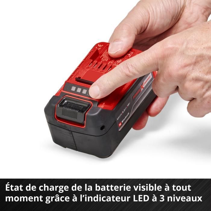 Einhell Batterie 5,2 Ah PXC PLUS (Lithium-Ion, 18V, pour tous les appareils Einhell PXC)