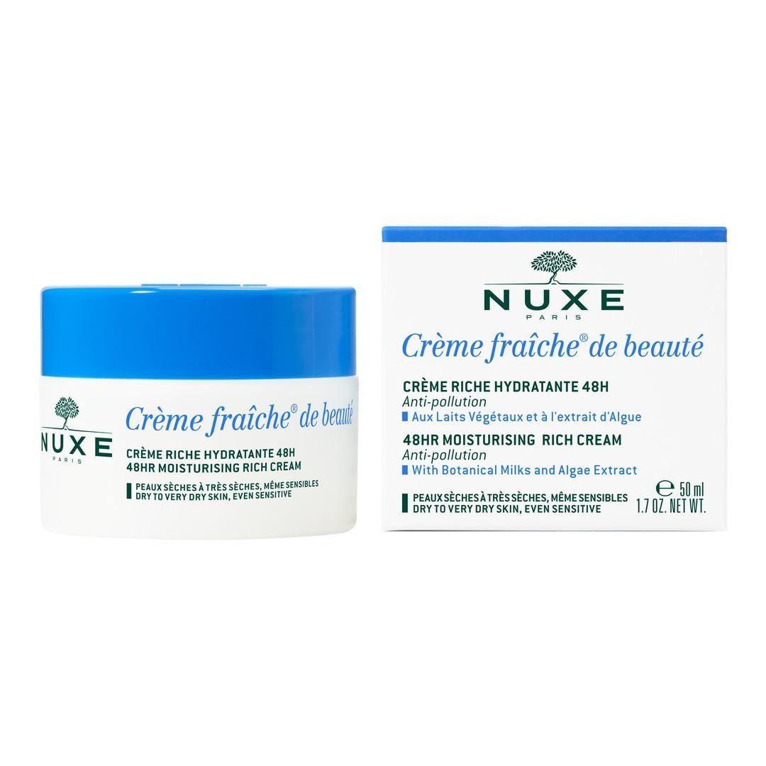 NUXE Krema za lice Crème Fraîche® de beauté – Bogata hidratantna krema – 50 ml