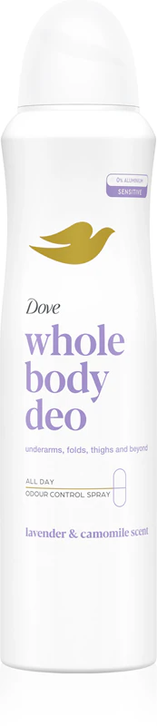 Tělový deodorant ve spreji Dove s levandulí a heřmánkem
