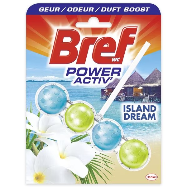 Bref Power Activ' Island Dream WC blok 50 g