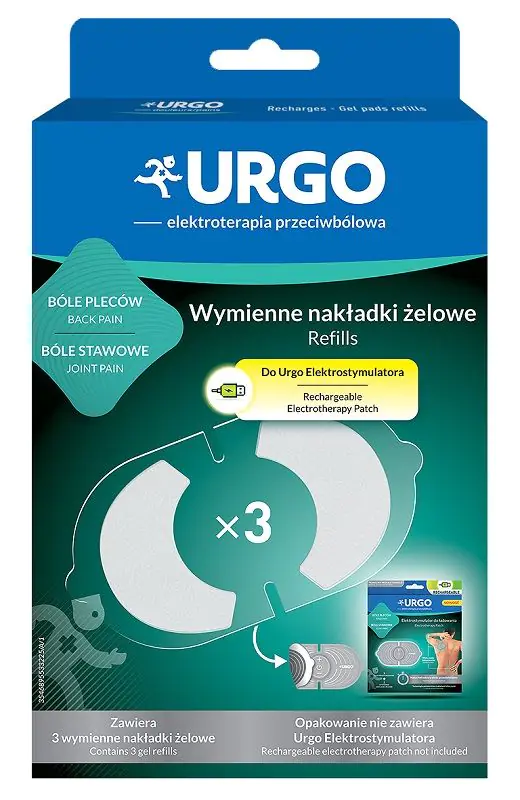 Urgo, Zestaw nakładek do elektrostymulatora