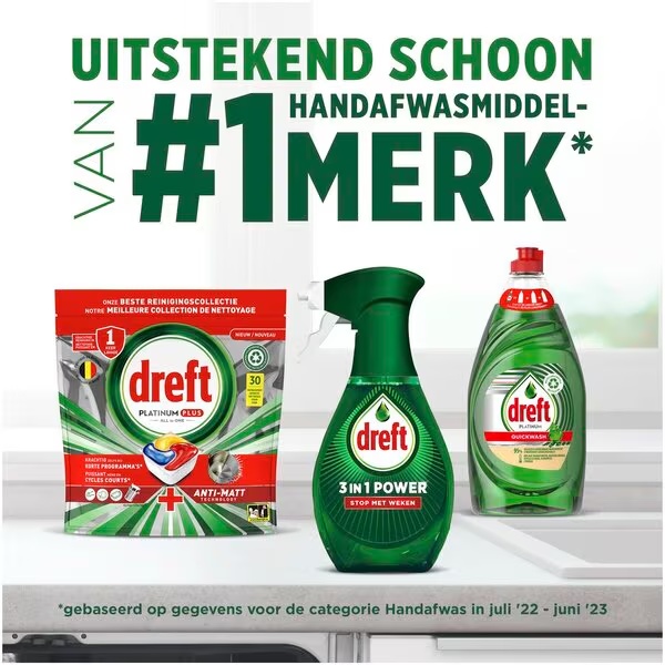 Dreft 3-u-1 Power Lemon sprej<br>500ml