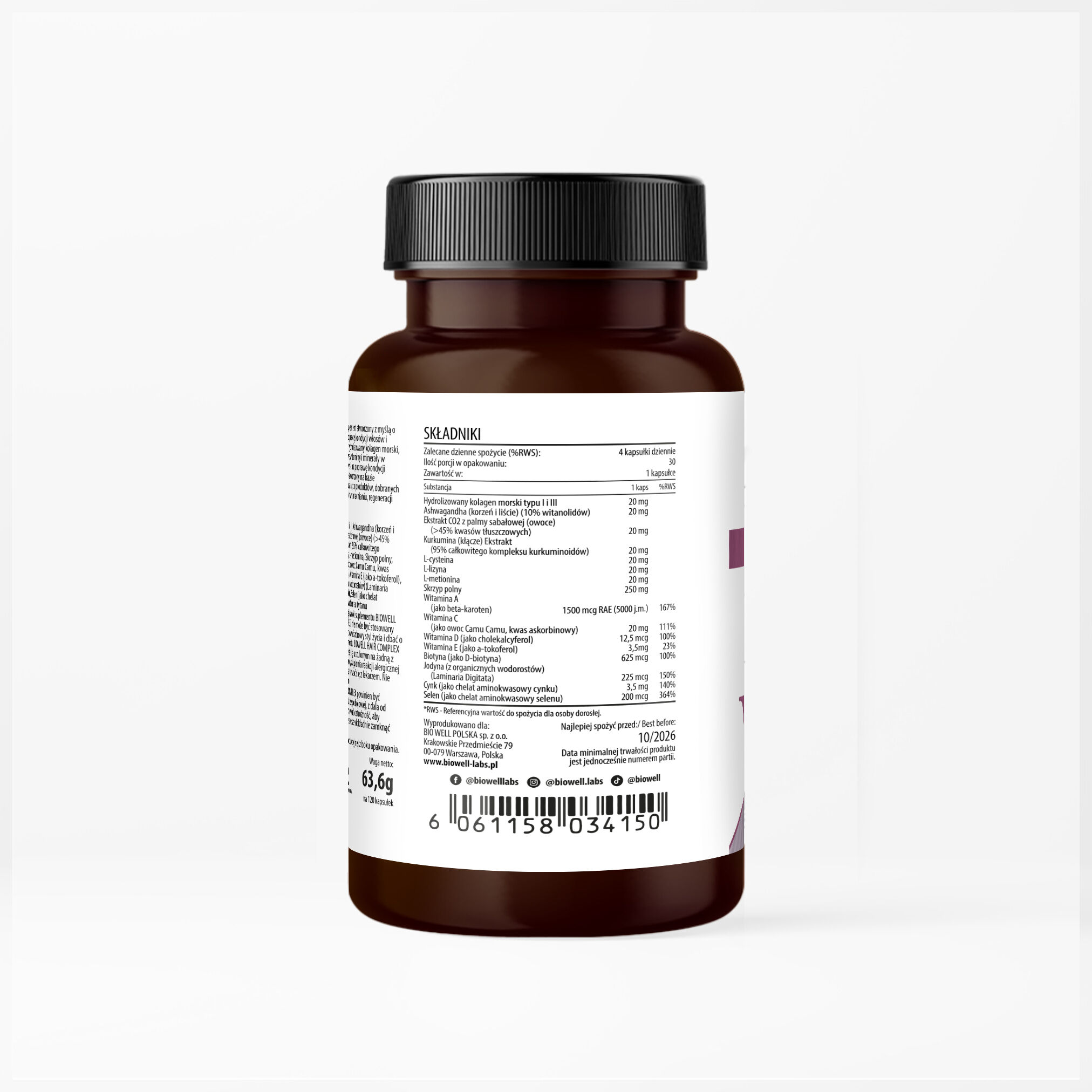 Biowell Labs hårkomplex