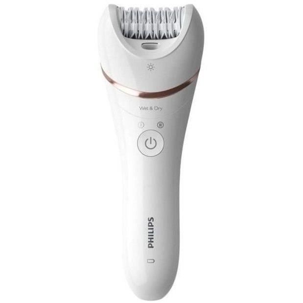 Electric epilator - Philips - BRE770/92 - 9 accessories - 2 speeds - Washable head