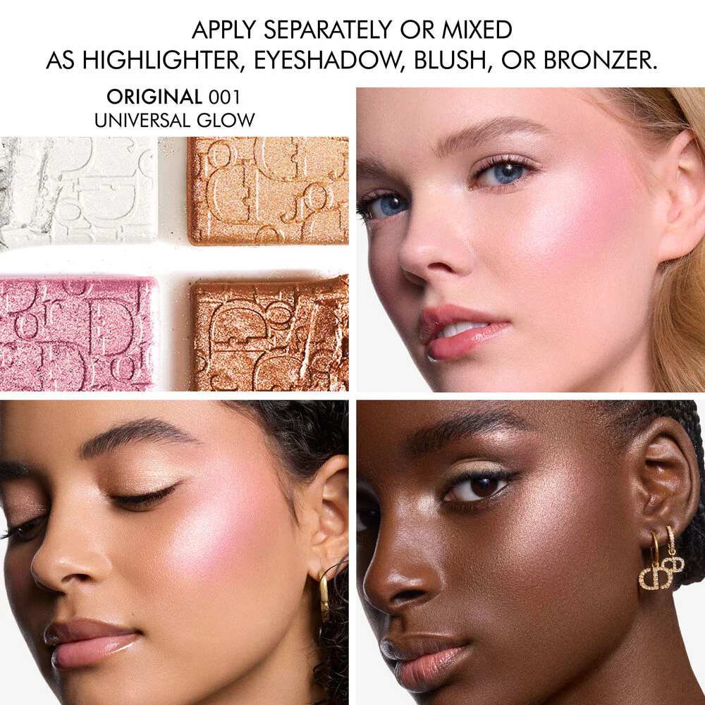 Blush Dior Backstage Glow Maximizer Palette - Palette viso, Sublimatori e Illuminanti, Fard compatto