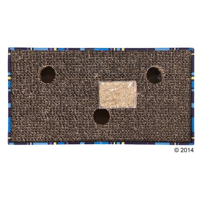 Mobilier din carton pentru pisici, model Scratch and Play