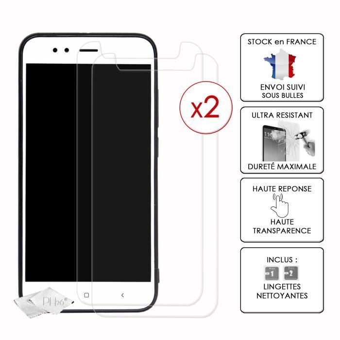 Pellicola protettiva per schermo - Blackview - BV 9600 Pro 2019 - Vetro temperato - Ultra resistente - Confezione da 2