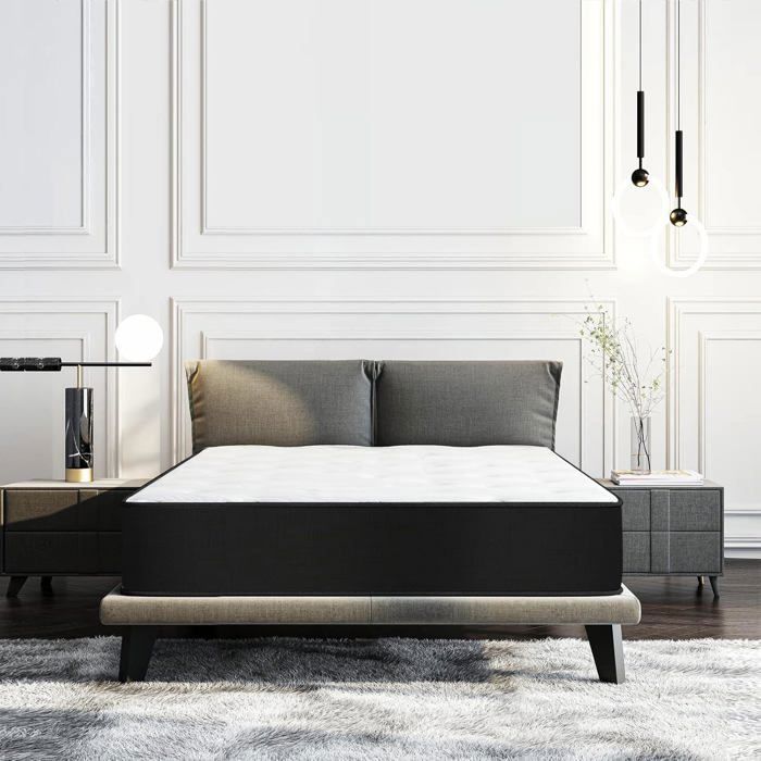 Colchón de 140x200 | Grosor 26 cm | Alta densidad | Colchón doble | Sueño tranquilo y reparador