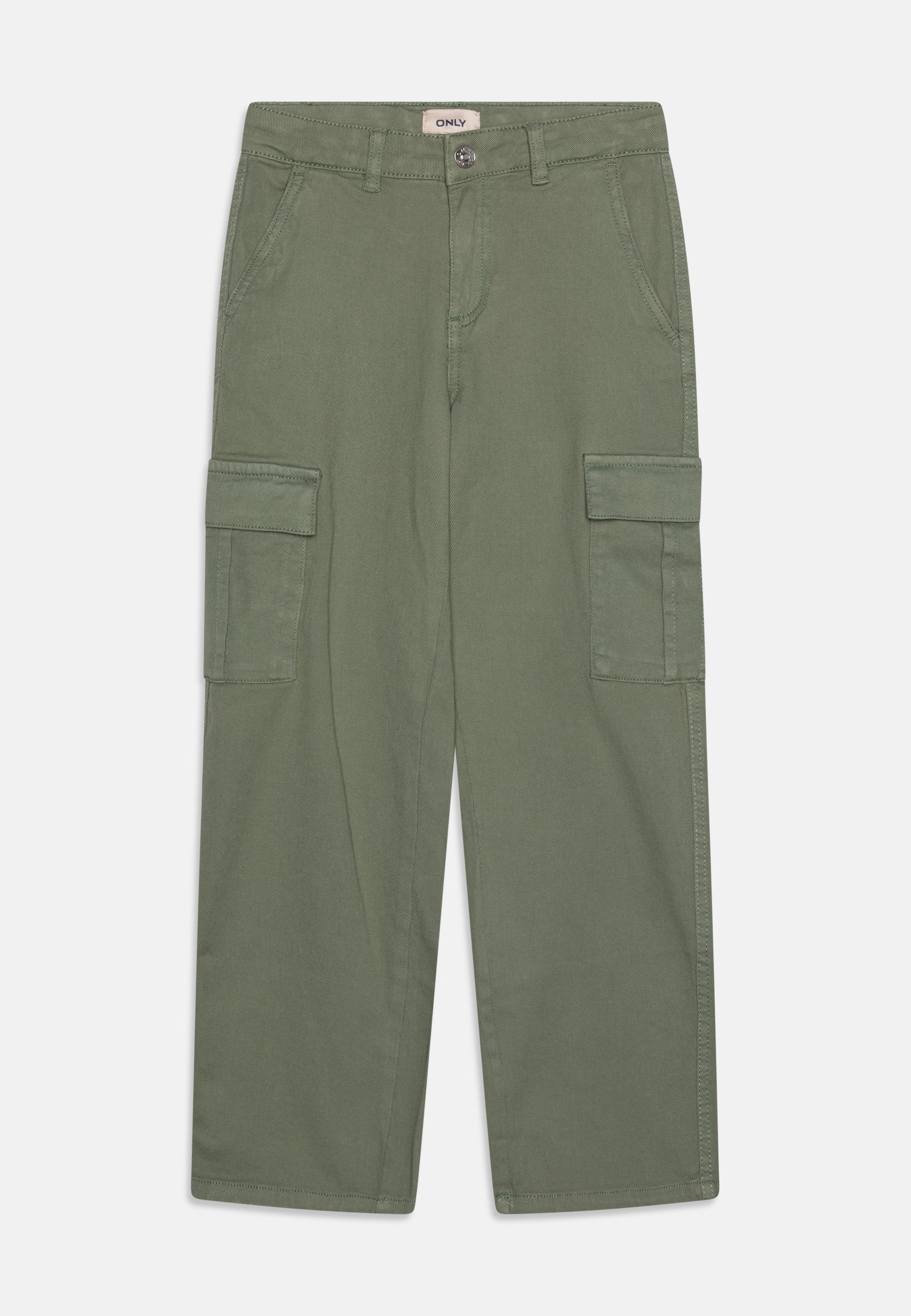 Pantalon Only Girl Kogyarrow - Jean droit - Vert haie