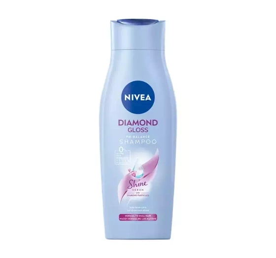NIVEA Diamond Gloss łagodny szampon pielęgnujący 400 ml