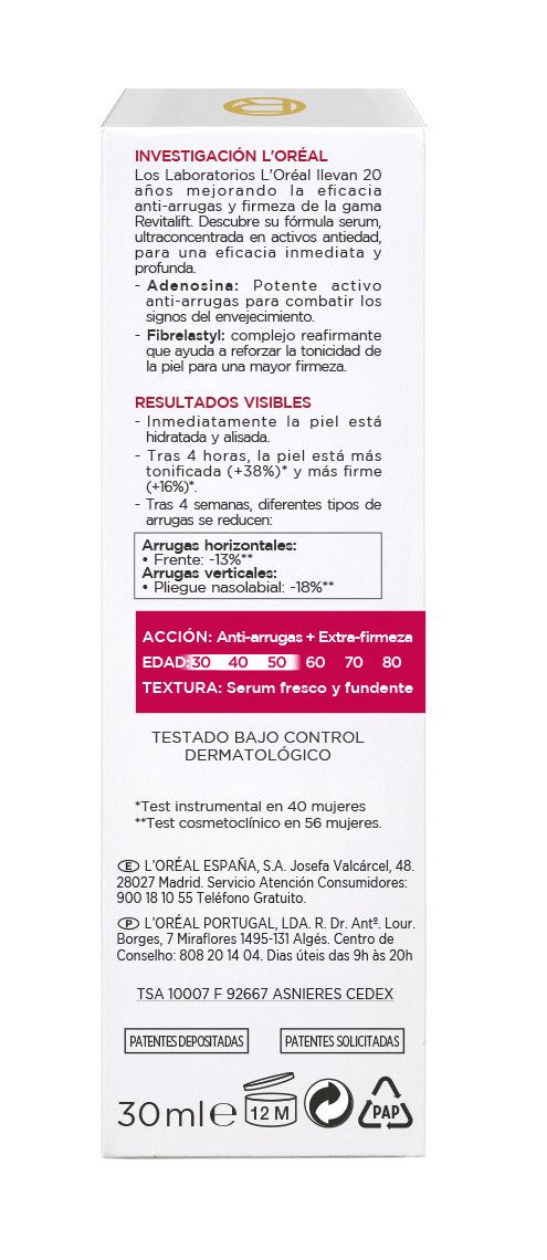 Revitalift vyhladzujúce hydratačné sérum Hydratačné krémy na tvár