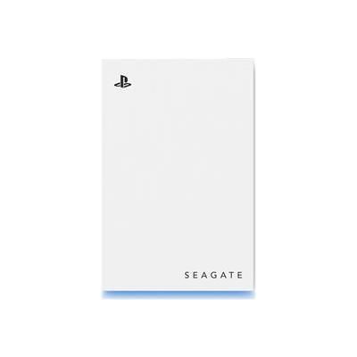 External hard drive - Seagate - Game Drive for PlayStation - 5 TB - USB 3.2 Gen 1 - White