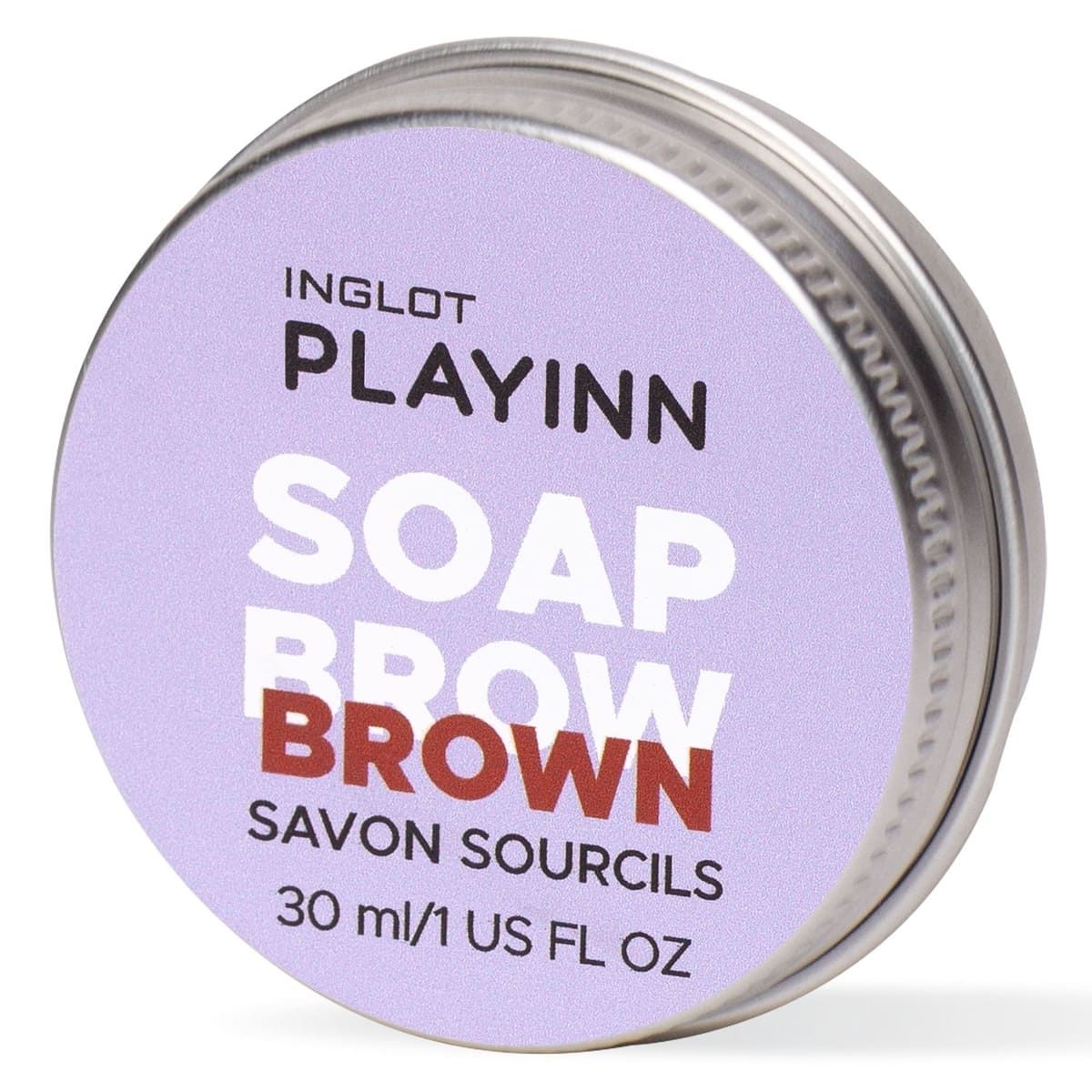 Playinn Soap Brow Brown uzacu ziepes Uzacu kosmētikas līdzekļi un zīmuļi
