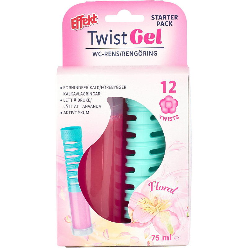 Effect WC-reiniger Twist gel 75 g Bloemeffect