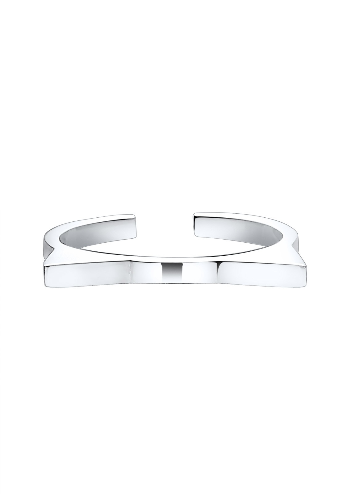 Elli Katzenohren Cat Geo Offen Trend Cool 925er Silber