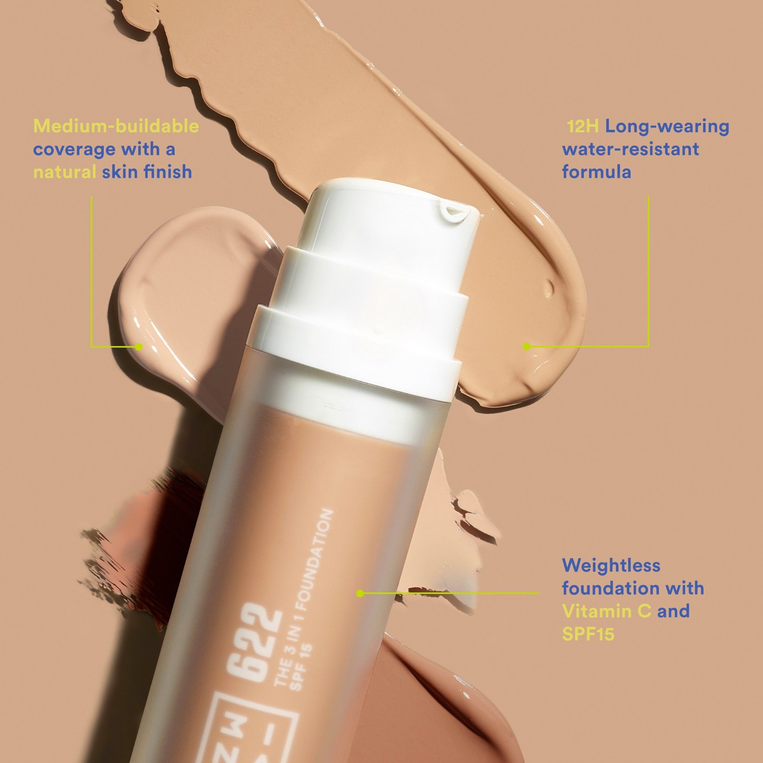 3INA The 3 in 1 Foundation