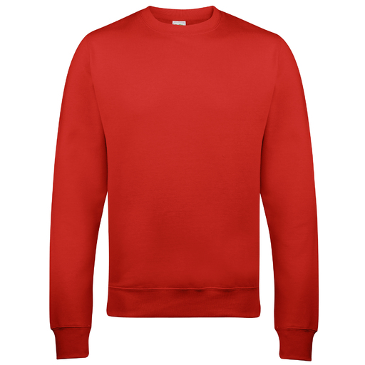  Sudadera Lisa Con Cuello Redondo Awdis