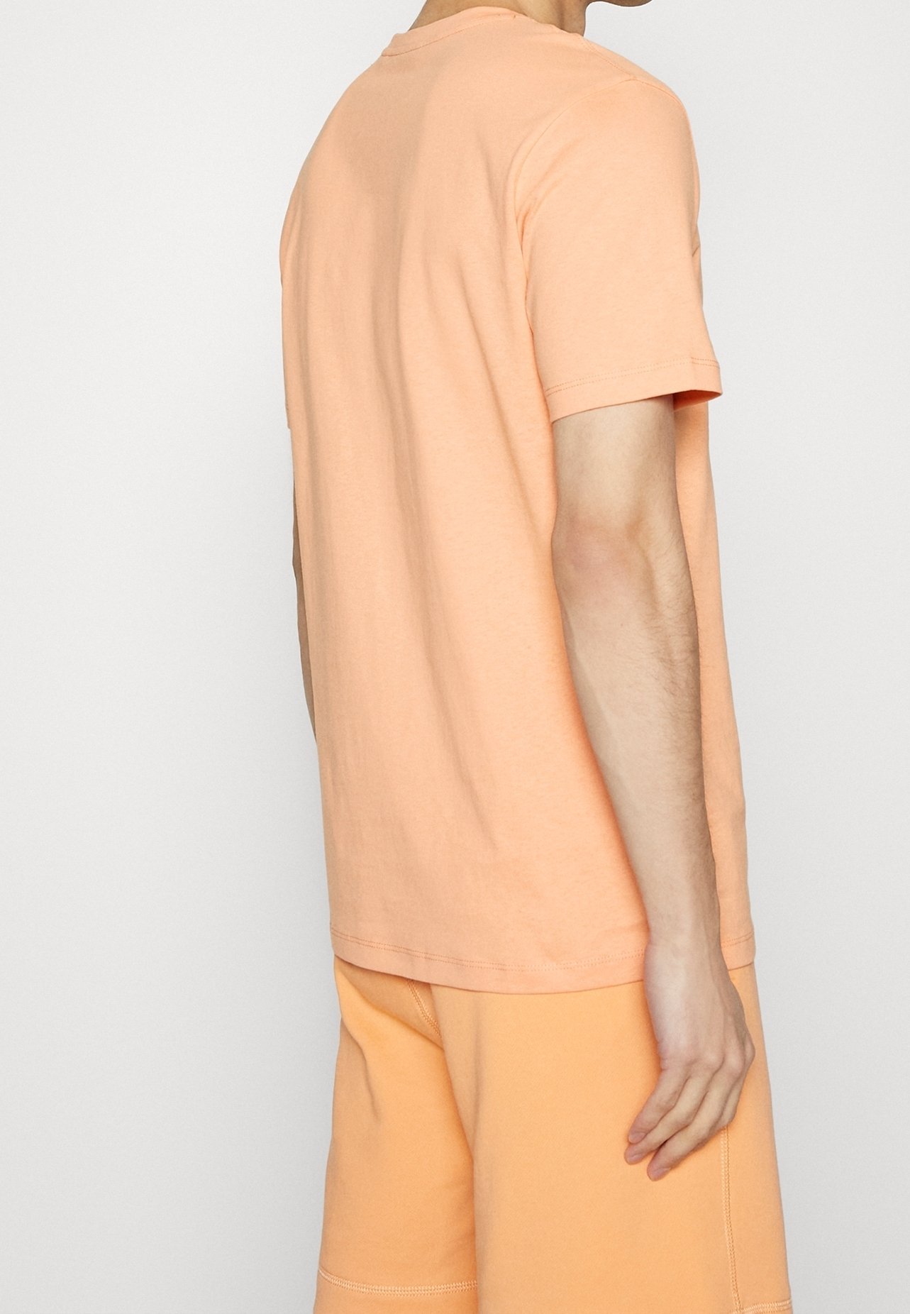 BOSS Basic T-shirt - oranje