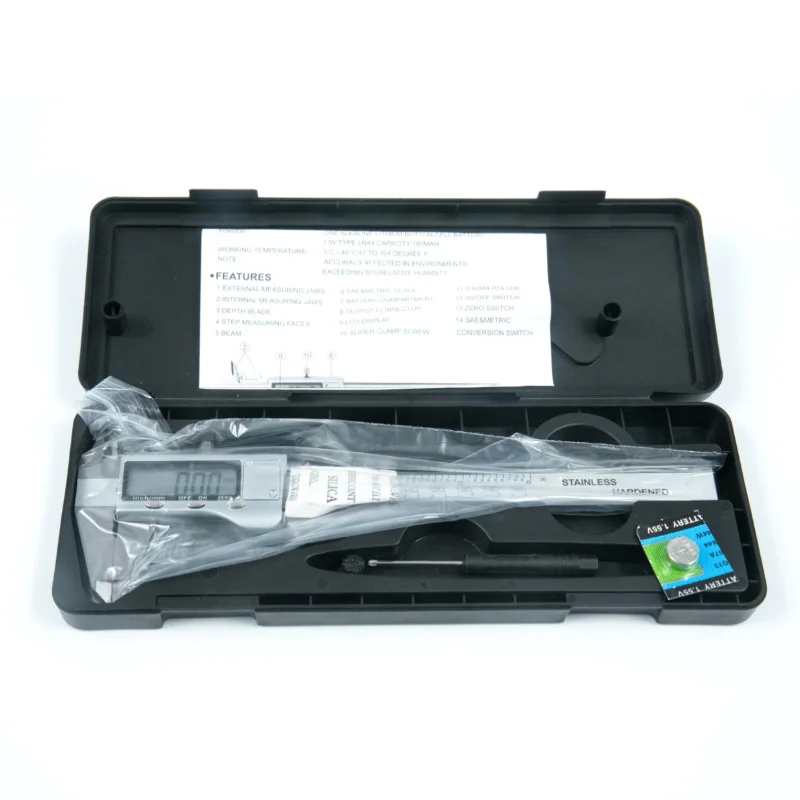 All-Metal Stainless Steel Electronic Digital Display High-Precision Measurement VernierCaliper Штангенциркуль 버니어캘리퍼스 Pie De Rey