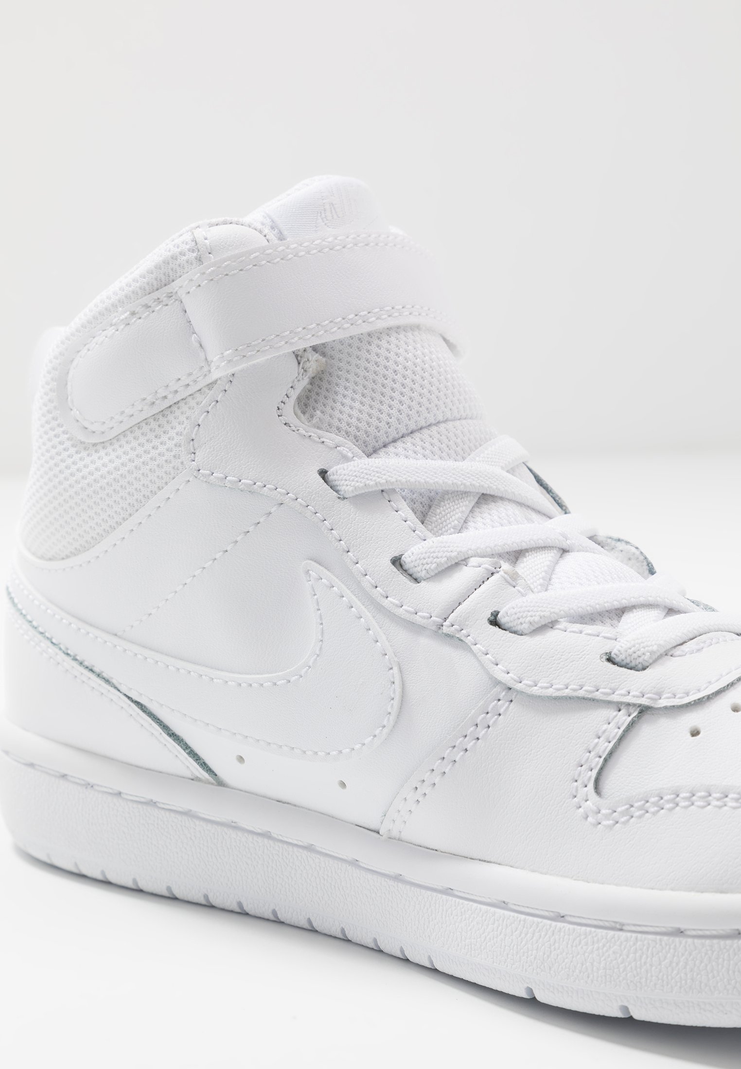 Nike Sportswear COURT BOROUGH MID UNISEX - Hoge sneakers - wit
