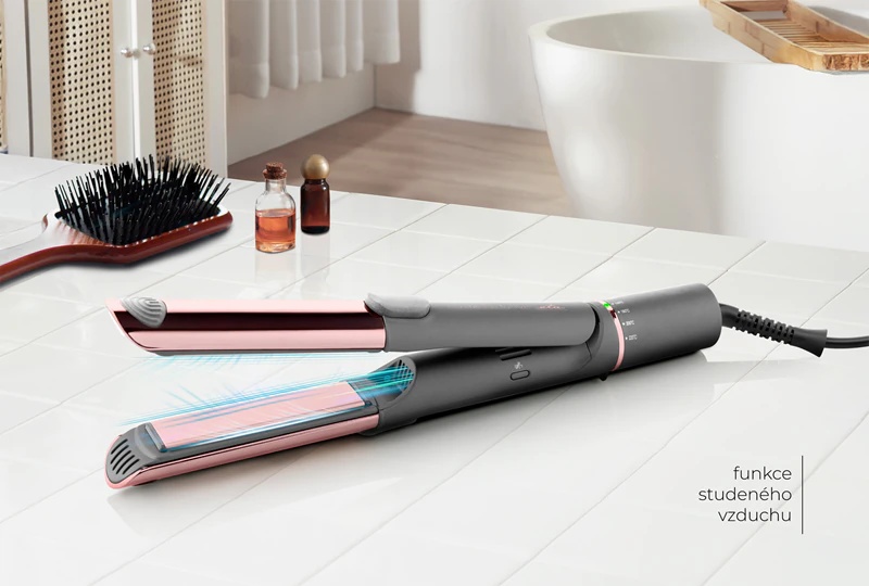 ETA Fenité Exclusive AirPlus Styler 13239 0000 2-in-1 matu taisnotājs un ruļļi