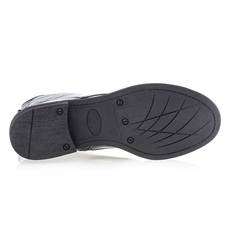 Schwarze Damenstiefel / Stiefeletten