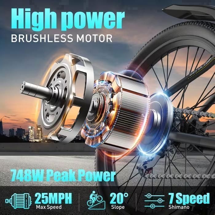 Vélo Électrique Urbain Aairsk GT300 26